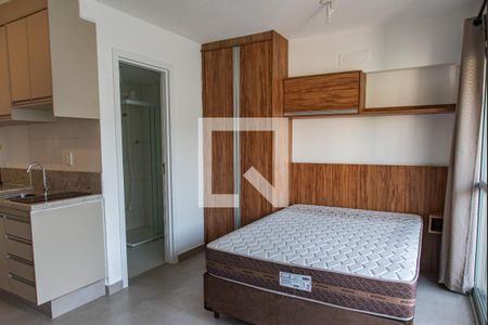 Sala/quarto de kitnet/studio para alugar com 1 quarto, 26m² em Liberdade, São Paulo