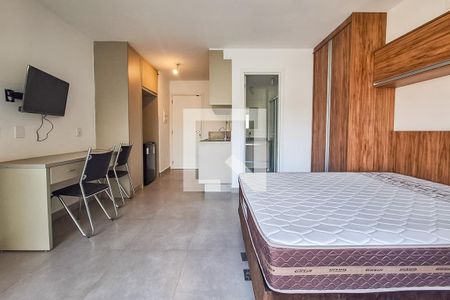 Sala/quarto de kitnet/studio para alugar com 1 quarto, 26m² em Liberdade, São Paulo