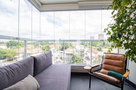 Varanda de apartamento à venda com 1 quarto, 57m² em Jardim Paulistano, São Paulo