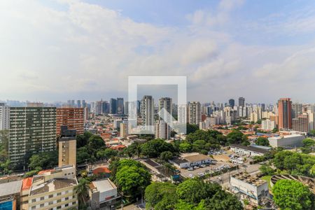 Vista da Varanda da Sala de apartamento à venda com 1 quarto, 33m² em Santo Amaro, São Paulo