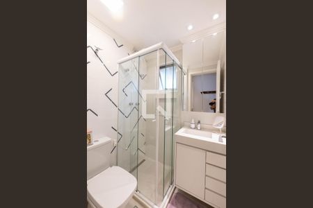 Apartamento para alugar com 52m², 2 quartos e 1 vaga Apartamento para alugar com 52m², 2 quartos e 1 vagaBanheiro da Suíte 1