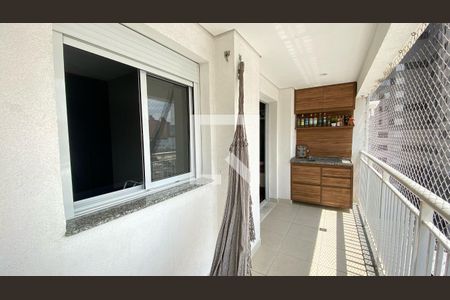 Varanda da Sala de apartamento à venda com 2 quartos, 65m² em Brás, São Paulo