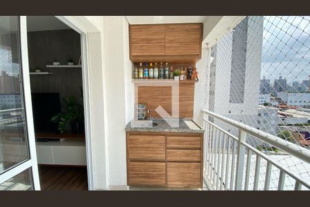 Varanda da Sala de apartamento à venda com 2 quartos, 65m² em Brás, São Paulo