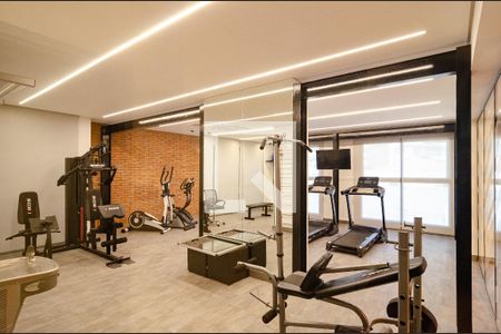 Apartamento à venda com 25m², 1 quarto e sem vaga Apartamento à venda com 25m², 1 quarto e sem vagaAcademia