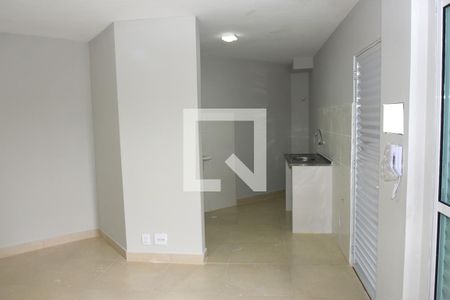 Cozinha e Área de Serviço de apartamento para alugar com 1 quarto, 36m² em Campo Grande, São Paulo