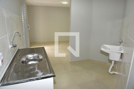 Cozinha e Área de Serviço de apartamento à venda com 1 quarto, 36m² em Campo Grande, São Paulo