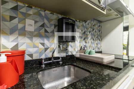 Cozinha - Torneira de apartamento à venda com 1 quarto, 39m² em Campos Elíseos, São Paulo