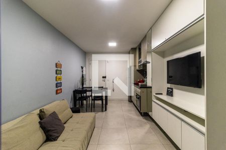 Sala de apartamento à venda com 1 quarto, 39m² em Campos Elíseos, São Paulo