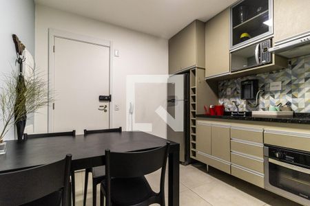 Cozinha de apartamento à venda com 1 quarto, 39m² em Campos Elíseos, São Paulo