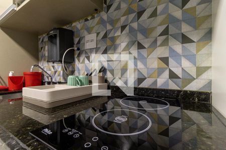 Cozinha - Cooktop de apartamento à venda com 1 quarto, 39m² em Campos Elíseos, São Paulo
