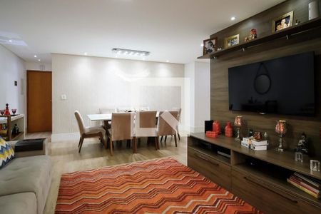 Sala de apartamento à venda com 3 quartos, 121m² em Olímpico, São Caetano do Sul