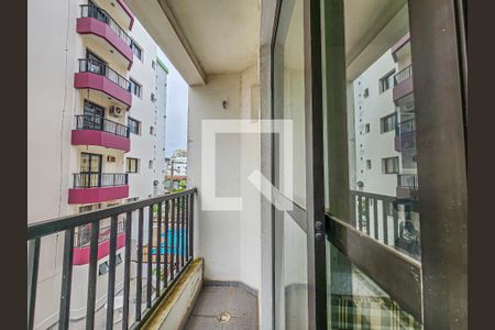 sacada de apartamento para alugar com 1 quarto, 50m² em Jardim Las Palmas, Guarujá