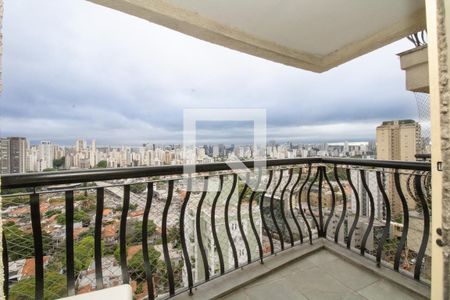 Sala, terraço de apartamento à venda com 4 quartos, 110m² em Indianópolis, São Paulo