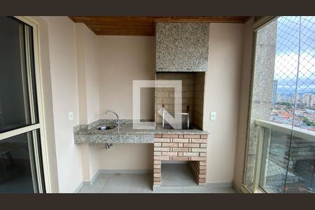 Varanda da Sala  de apartamento para alugar com 3 quartos, 118m² em Vila Bertioga, São Paulo