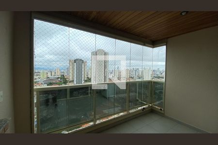 Varanda da Sala  de apartamento para alugar com 3 quartos, 118m² em Vila Bertioga, São Paulo