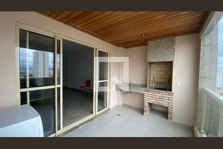 Varanda da Sala  de apartamento para alugar com 3 quartos, 118m² em Vila Bertioga, São Paulo