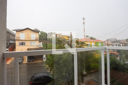 Casa de condomínio para alugar com 125m², 2 quartos e 2 vagasSuíte 1 - varanda