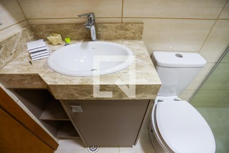 Casa de condomínio para alugar com 125m², 2 quartos e 2 vagasSuíte 2 - banheiro - detalhes