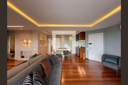 Sala de apartamento para alugar com 3 quartos, 144m² em Campo Belo, São Paulo