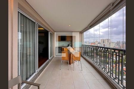 Varanda Gourmet de apartamento para alugar com 3 quartos, 144m² em Campo Belo, São Paulo