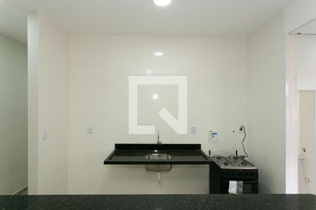 Cozinha de apartamento para alugar com 2 quartos, 37m² em Chácara Califórnia, São Paulo