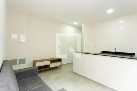Sala de apartamento para alugar com 2 quartos, 37m² em Chácara Califórnia, São Paulo