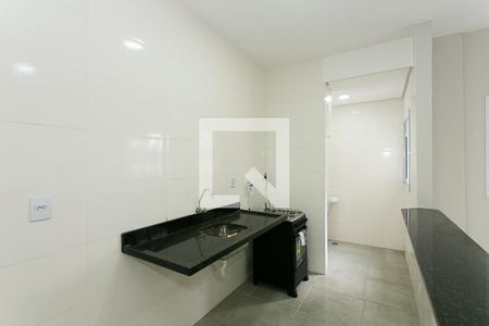 Cozinha de apartamento para alugar com 2 quartos, 37m² em Chácara Califórnia, São Paulo