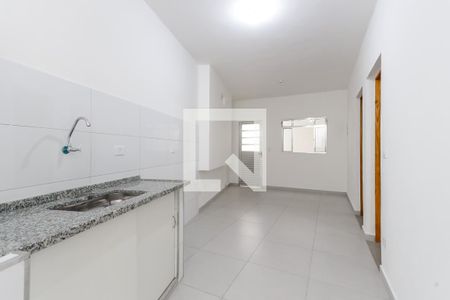 Sala e Cozinha de casa para alugar com 2 quartos, 55m² em Vila Maria Alta, São Paulo