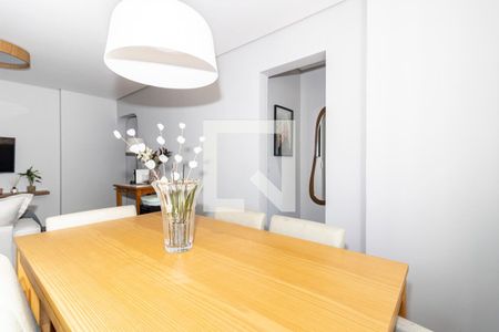 Sala de Jantar de apartamento à venda com 2 quartos, 62m² em Indianópolis, São Paulo