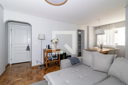 Sala de apartamento à venda com 2 quartos, 62m² em Indianópolis, São Paulo