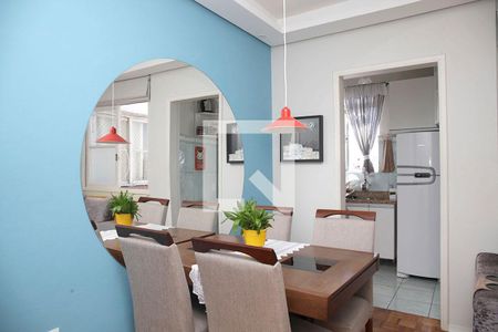 Sala de apartamento à venda com 1 quarto, 39m² em Farroupilha, Porto Alegre