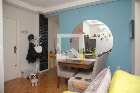 Sala de apartamento à venda com 1 quarto, 39m² em Farroupilha, Porto Alegre