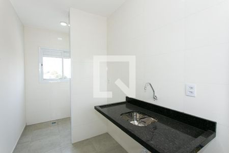 Cozinha de apartamento para alugar com 1 quarto, 42m² em Chácara Califórnia, São Paulo
