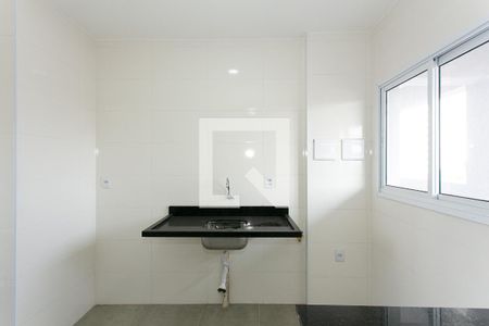 Cozinha de apartamento para alugar com 1 quarto, 42m² em Chácara Califórnia, São Paulo