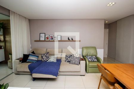 Sala de apartamento à venda com 3 quartos, 98m² em Buritis, Belo Horizonte