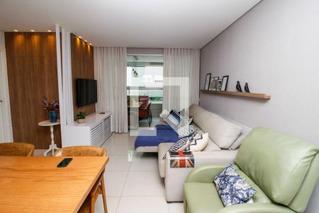 Sala de apartamento à venda com 3 quartos, 98m² em Buritis, Belo Horizonte