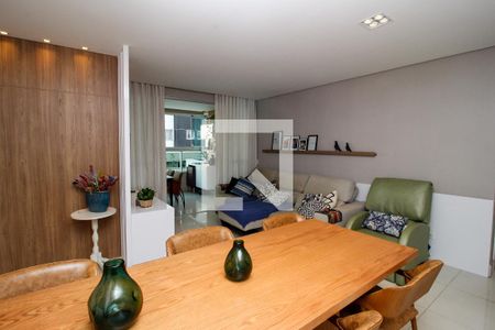 Sala de apartamento à venda com 3 quartos, 98m² em Buritis, Belo Horizonte
