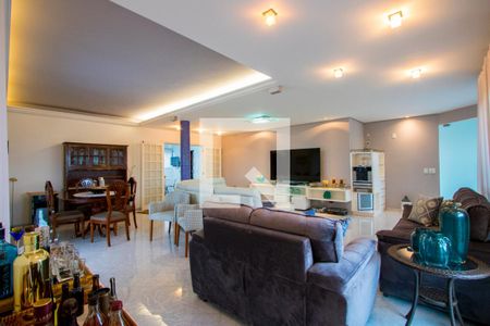 Sala 1 de apartamento à venda com 4 quartos, 400m² em Vila Valparaiso, Santo André