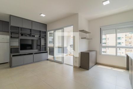 Sala de apartamento à venda com 1 quarto, 58m² em Morumbi, São Paulo