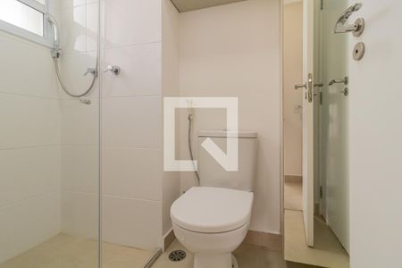 Apartamento para alugar com 58m², 1 quarto e 2 vagas Apartamento para alugar com 58m², 1 quarto e 2 vagasBanheiro da Suíte