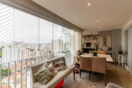 Varanda Gourmet de apartamento à venda com 3 quartos, 133m² em Vila Ester (zona Norte), São Paulo