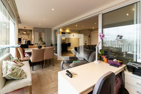 Varanda Gourmet de apartamento à venda com 3 quartos, 133m² em Vila Ester (zona Norte), São Paulo