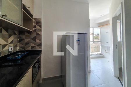cozinha de apartamento para alugar com 2 quartos, 33m² em Ipiranga, São Paulo