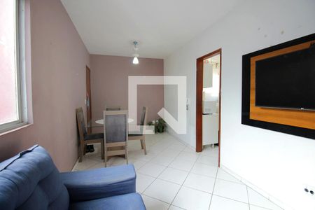 Sala de apartamento à venda com 3 quartos, 66m² em Santa Cruz, Belo Horizonte