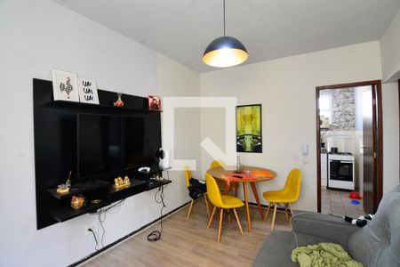 Sala de apartamento à venda com 2 quartos, 46m² em Estoril, Belo Horizonte