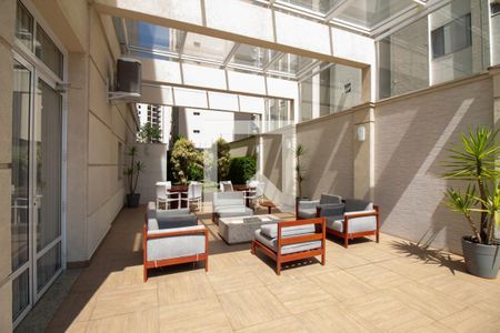 Apartamento para alugar com 34m², 1 quarto e 1 vaga Apartamento para alugar com 34m², 1 quarto e 1 vagaÁrea comum - Salão de festas