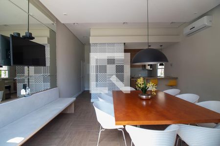 Apartamento para alugar com 34m², 1 quarto e 1 vaga Apartamento para alugar com 34m², 1 quarto e 1 vagaÁrea comum - Salão de festas