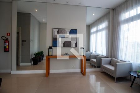 Apartamento para alugar com 34m², 1 quarto e 1 vaga Apartamento para alugar com 34m², 1 quarto e 1 vagaHall social