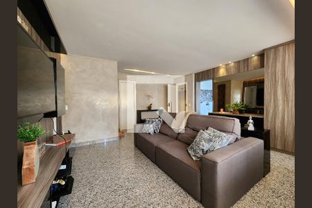 sala de apartamento à venda com 3 quartos, 103m² em Vale do Sereno, Nova Lima