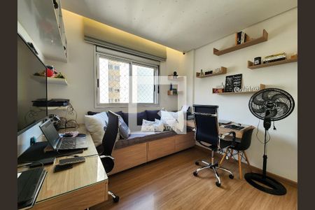 Quarto suíte 2 de apartamento à venda com 3 quartos, 103m² em Vale do Sereno, Nova Lima